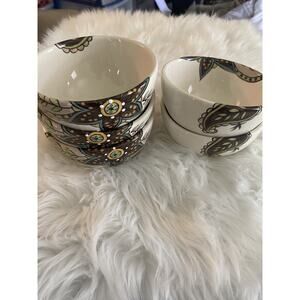 Table Top Angela Bowls. Set Of 5 4 1/2 Inch Bowls